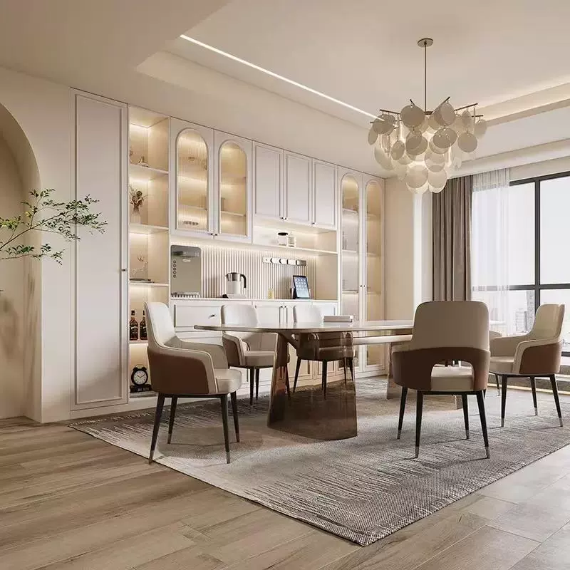 Custom Wardrobe with New Zealand Butter Paint Finish - Premium Built-in Closet Solutions for Modern Homes in Australia, Singapore, Taiwan, Hong Kong, Malaysia, and Southeast Asia - Image 6