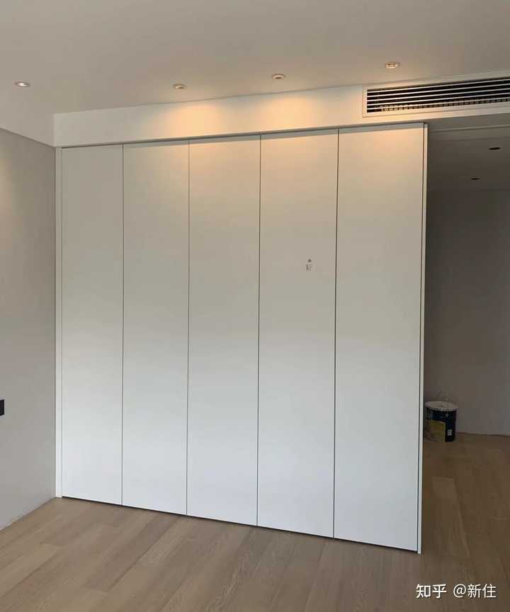 Well-executed full-height door