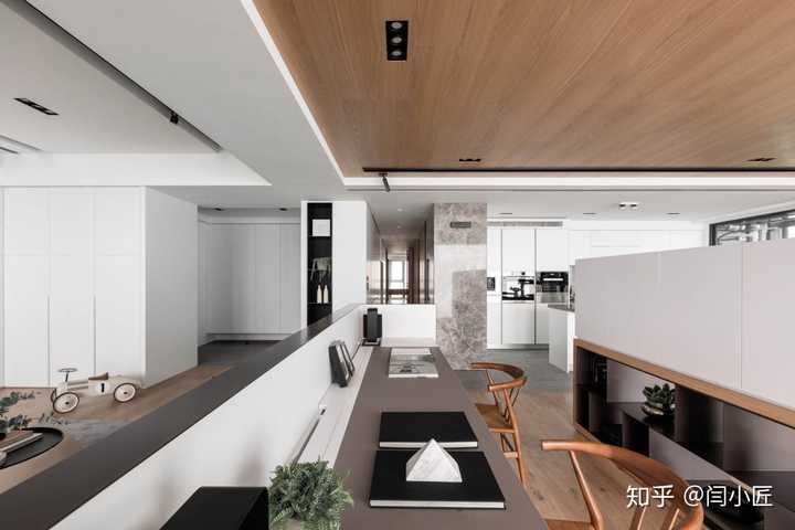 Minimalist interior example