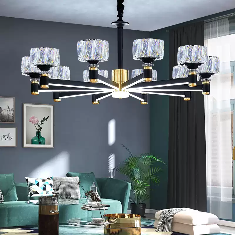 Modern Nordic Ceiling Light with Smart Control, Aluminum Material, Elegant Design for Living Room, Bedroom, and Dining Room - Perfect for Contemporary Home Decor in Zhongshan City - Image 3