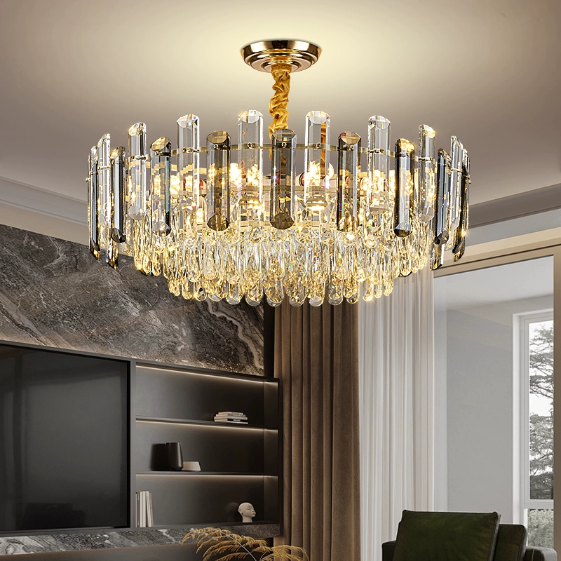 LampGuan Crystal Chandelier Set: Modern Minimalist Dining Room and Bedroom Lighting Fixtures, 2025 New Model, Elegant and Light Luxury Design - Image 6