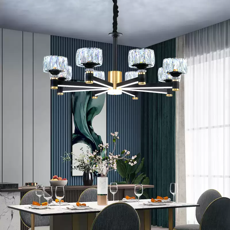 Modern Nordic Ceiling Light with Smart Control, Aluminum Material, Elegant Design for Living Room, Bedroom, and Dining Room - Perfect for Contemporary Home Decor in Zhongshan City - Image 4