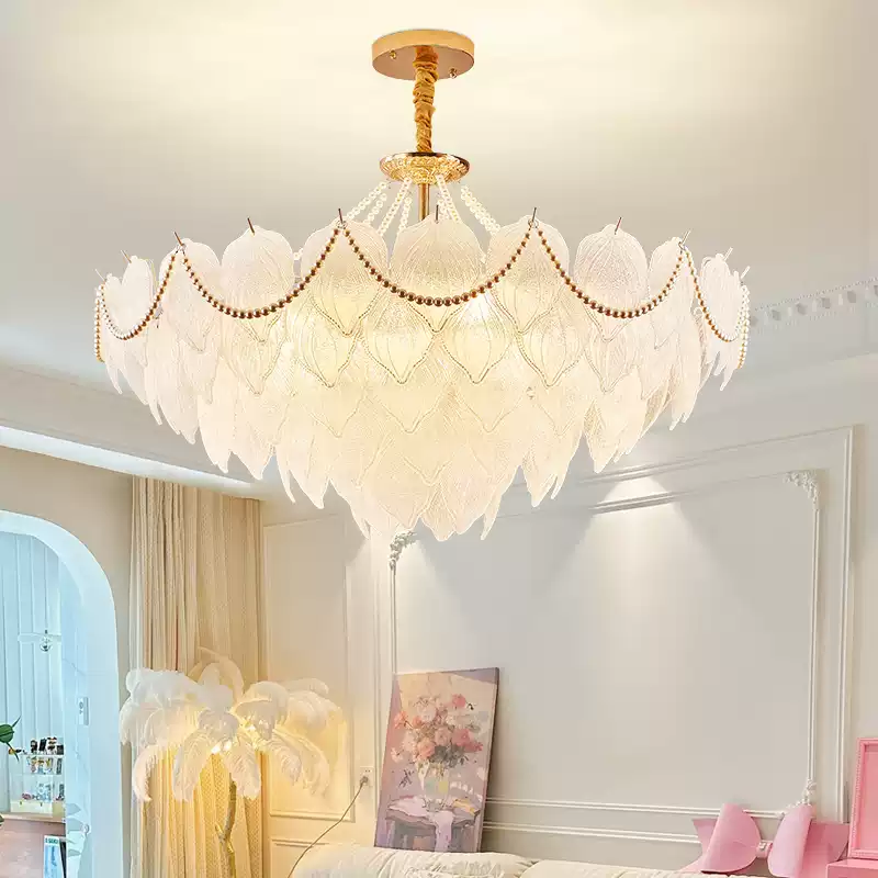 Modern French-Style Pendant Light with Milk Glass Shade - Elegant Dining Room and Bedroom Lighting Fixture for a Sophisticated and Luxurious Ambiance - Image 2