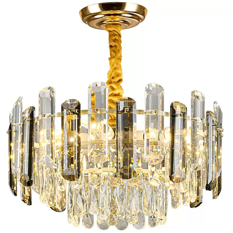 LampGuan Crystal Chandelier Set: Modern Minimalist Dining Room and Bedroom Lighting Fixtures, 2025 New Model, Elegant and Light Luxury Design - Image 5