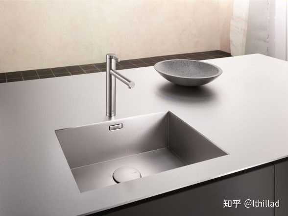 stainless steel countertop